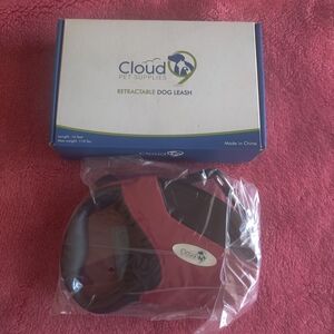 Cloud 9 Red Retractable Dog Leash